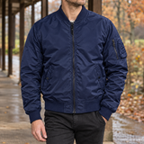 Hugh-Hayes MA1 Jacket - Royal Blue