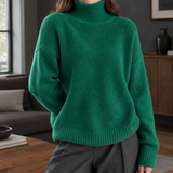 Esther Turtleneck Sweater - Green
