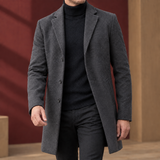 Ralph-Rhys Wool Coat - Dark Gray