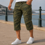 Leander Regular Cargo Shorts - Dired Camouflage