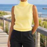 Sabine-Skye Turtleneck Sweater - Yellow