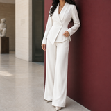 Candela Tailored Set - As Pictured (White)