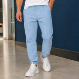 Elias Tapered Jogger Pants - Blue Wave