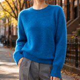 Olympia-Rae Cashmere Sweater - Blue