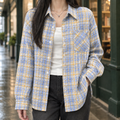 Yellow Blue Plaid
