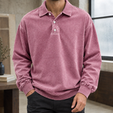 Nicodemus-Scott Relaxed Polo - Pink