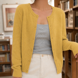 Nina-Lane Soft Knit Sweater - Yellow