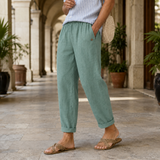 Spencer-Jude Relaxed Pants - Turquoise