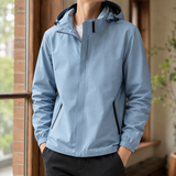 Renard Hooded Jacket - Haze Blue