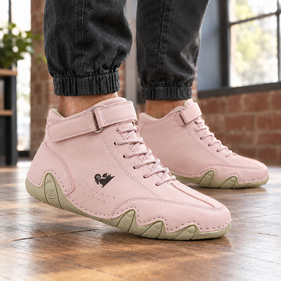 Landriani High Top Sneakers - Pink