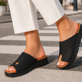 Antonini Platform Sandals - Black