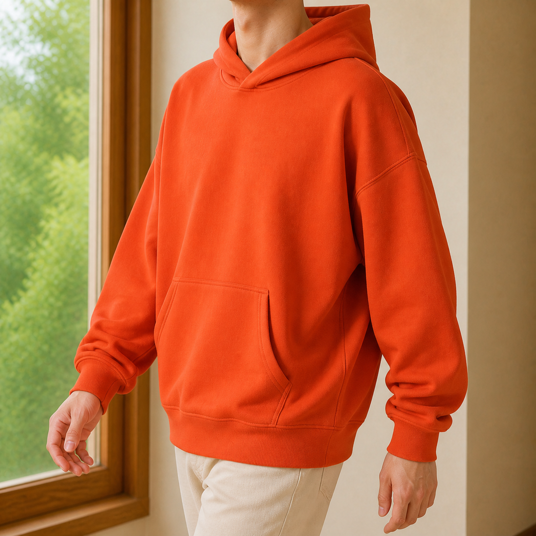 Maximus Relaxed Hoodie - Orange