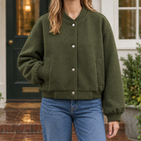 Armelle-Marie Bomber Jacket - Army Green