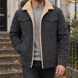 Amos-Ellis Plush-Lined Jacket - Dark Gray
