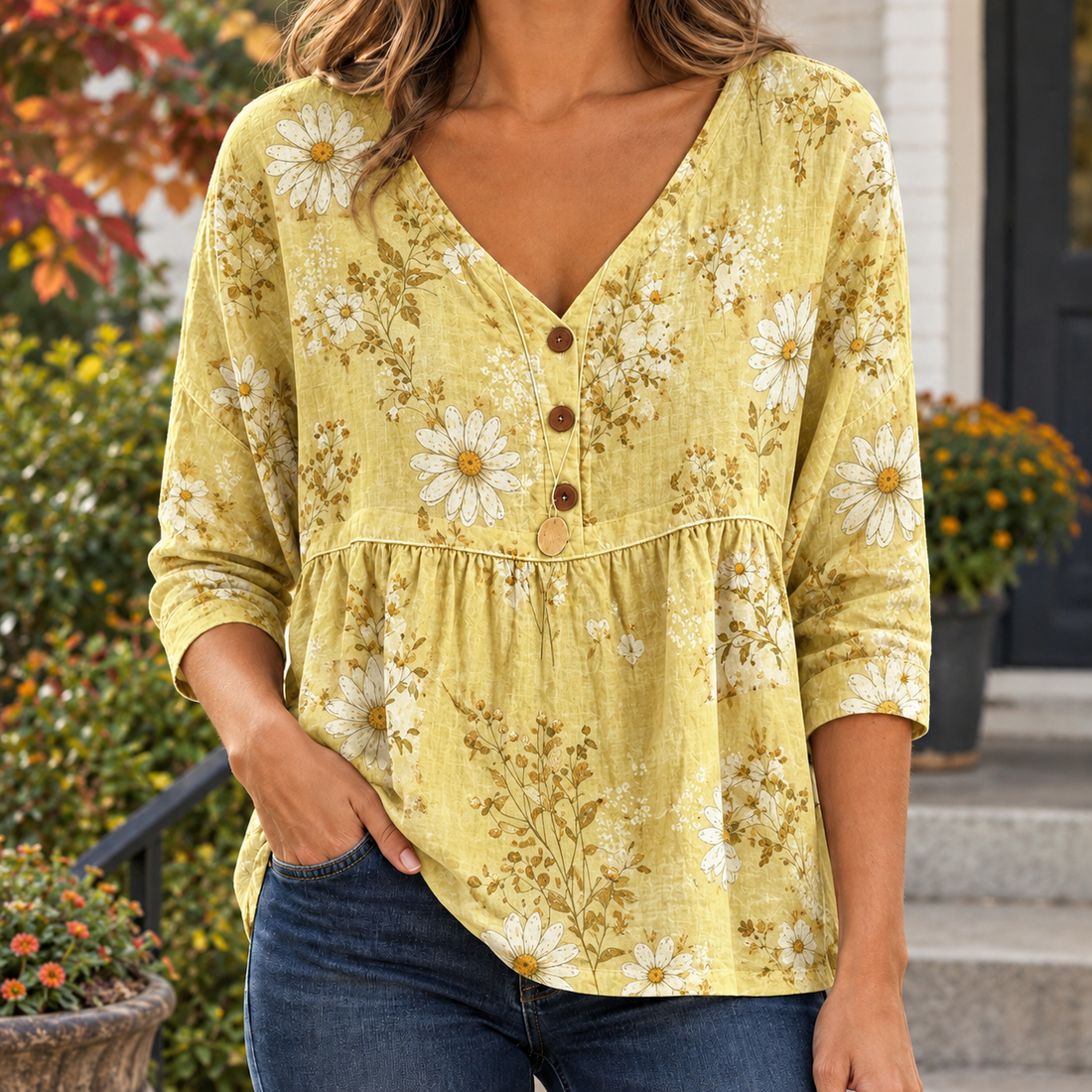 Leocadia Printed Blouse - Cx-4