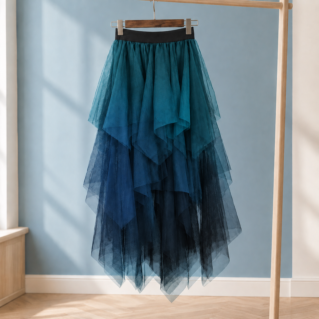 Flavia Asymmetric Skirt - Color