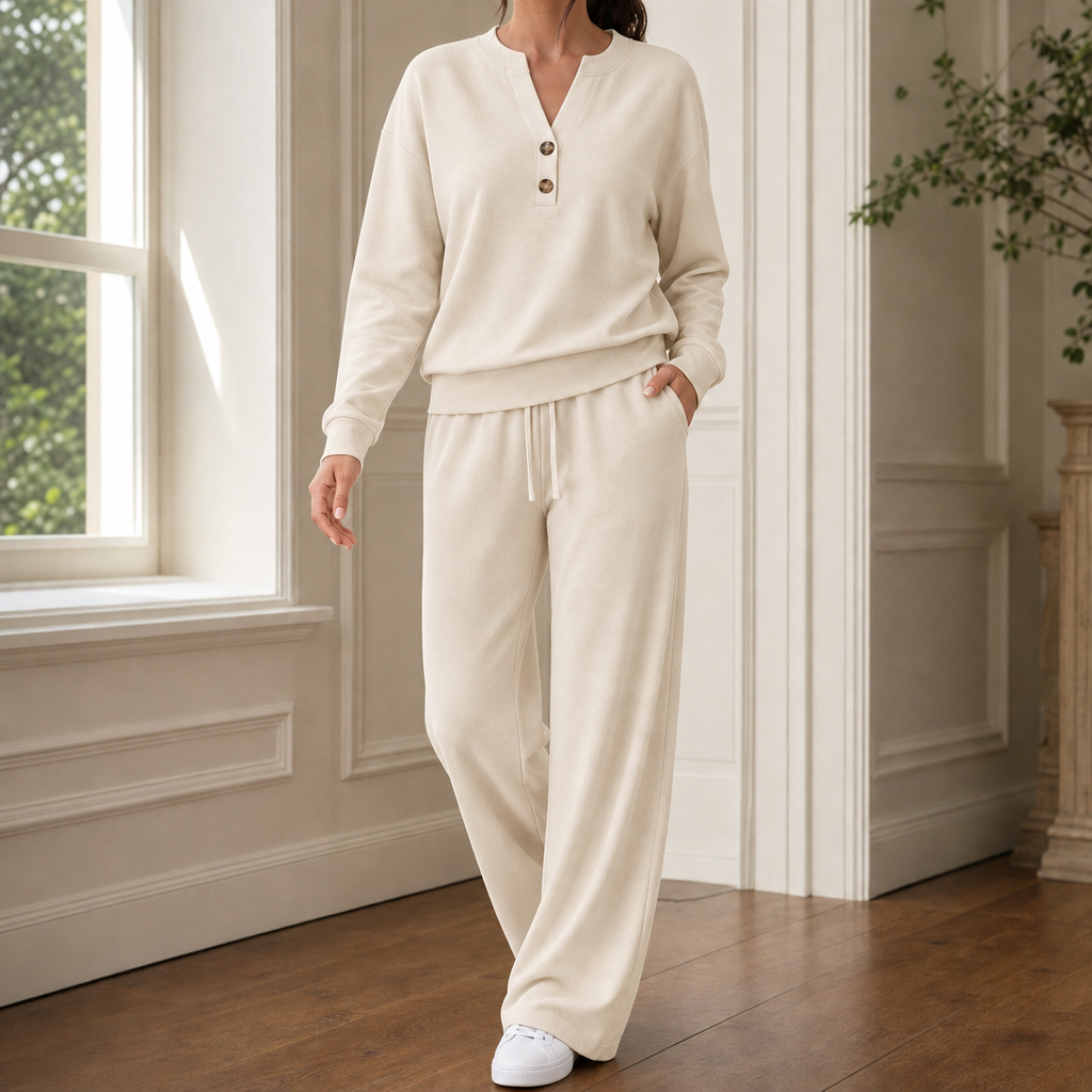Cadence Relaxed Set - Apricot