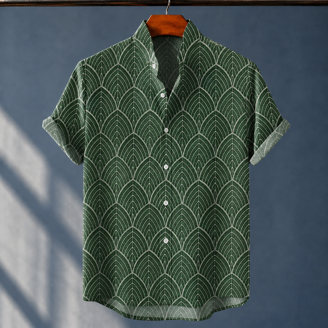 Bastien Graphic Shirt - Green
