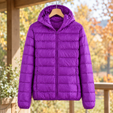 Camille-Lane Hooded Jacket - Purple