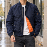Jake Bomber Jacket - Blue