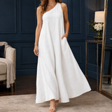 Elle One-Shoulder Jumpsuit - As Pictured