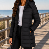 Dahlia-Claire Quilted Jacket - Black