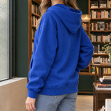 Lola Graphic Hoodie - Royal Blue