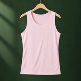 Gwendolen Crewneck Tank - Pink