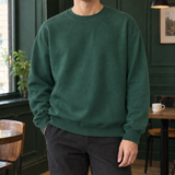 Milo-Jude Relaxed Sweatshirt - Ideal Green