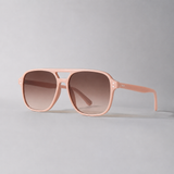 Oriana Aviator Sunglasses - Blush Pink