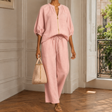 Penelope-Skye Relaxed Set - Pink