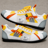 Montero Retro Color-Block Sneakers - Yellow