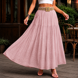 Laurel-Rae Tiered Skirt - Pink