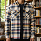 Xavier Quilted Overshirt - Yellow