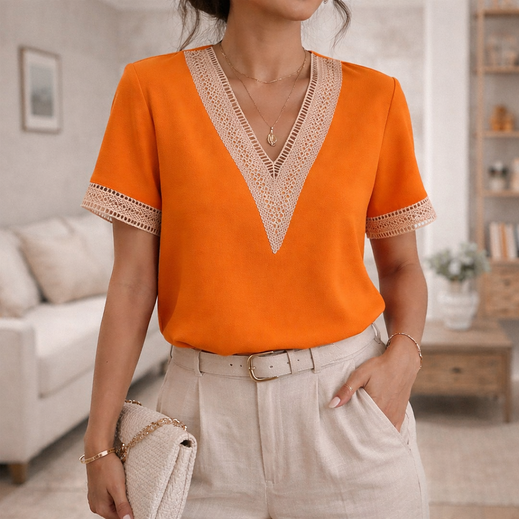 Copenhagen Lace Top