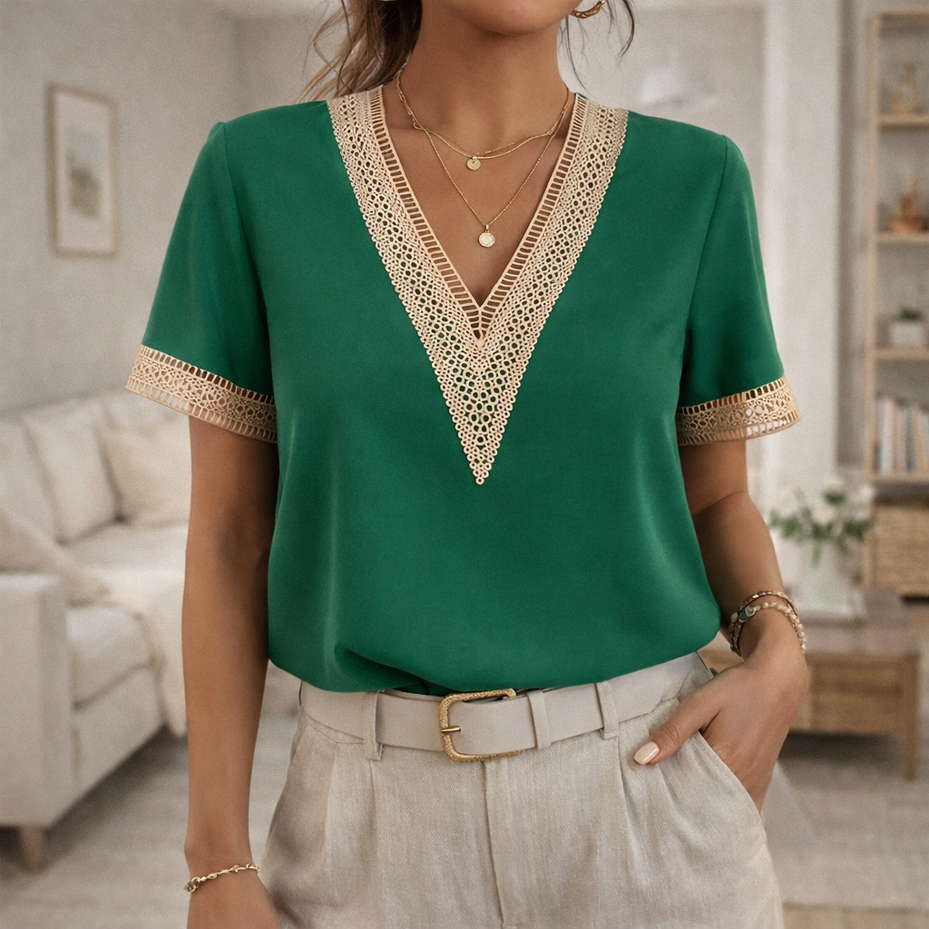 Copenhagen Lace Top