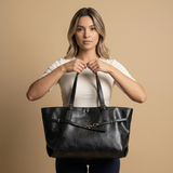 Valecourt Diagonal Strap Tote