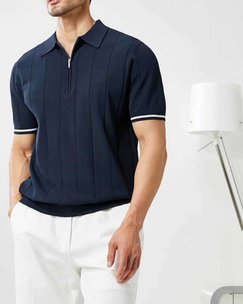 Oviedo Ribbed Polo Shirt