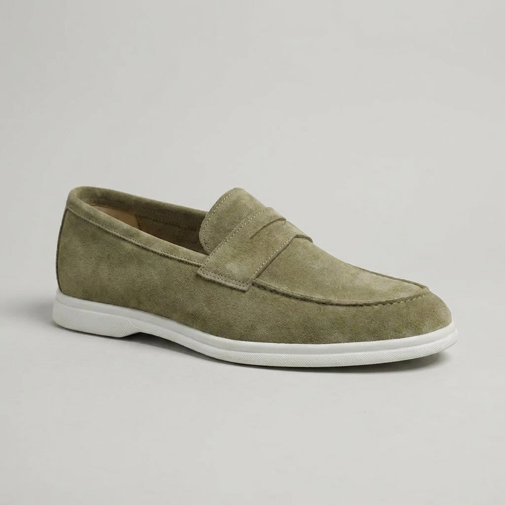 Bancroft Suede Penny Loafers
