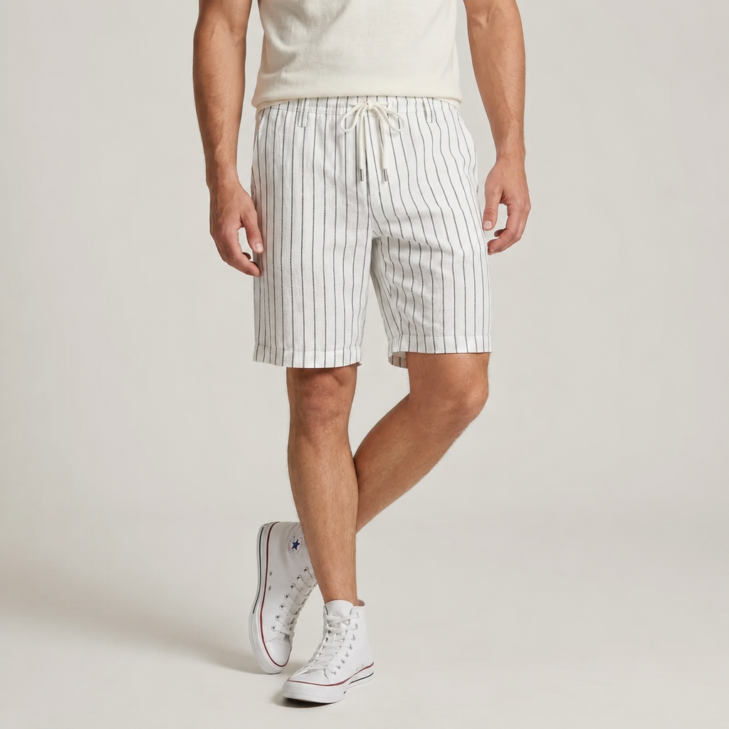 Sorrento Linen Bermuda Shorts