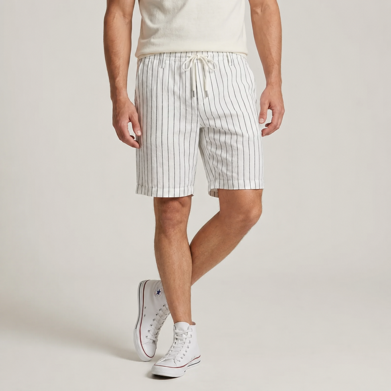 Sorrento Linen Bermuda Shorts