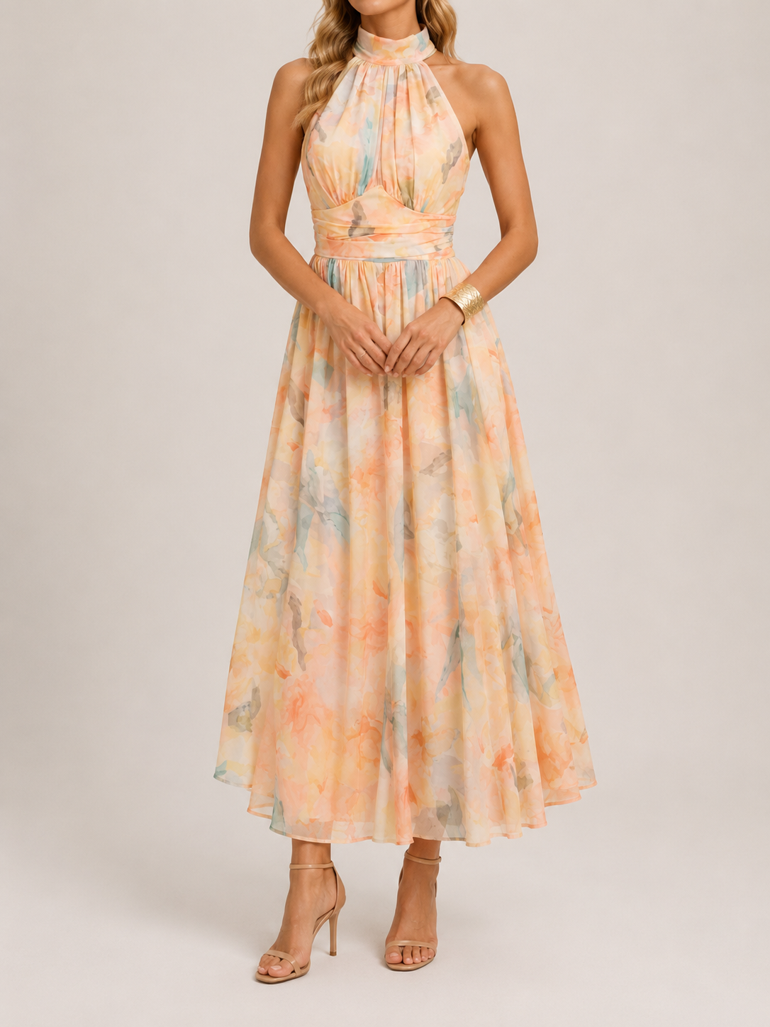 Wimbledon Floral Maxi Dress